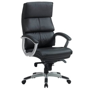 XXL Chefsessel, BT-0066-1 Kunstleder schwarz, Gestell silber XXL Chefsessel, BT-0066-1 Kunstleder schwarz, Gestell silber von Neutral