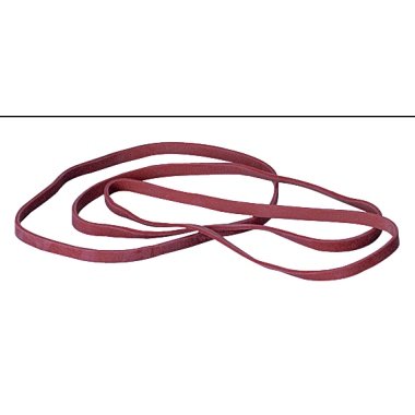 Gummiband 4 x 130 mm (B x L), 1.000 g, rot von Neutralware