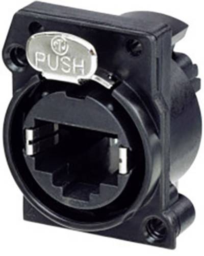 Neutrik Chassisbuchse NE8FAV-C5-CON Buchse, Einbau vertikal Polzahl 8P8C Schwarz 1St. Neutrik Chassisbuchse NE8FAV-C5-CON Buchse, Einbau vertikal Polzahl 8P8C Schwarz 1St. von Neutrik