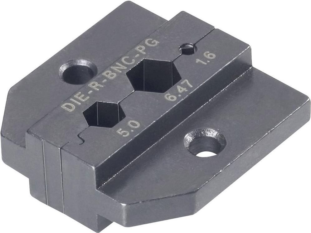 Neutrik Crimpeinsatz DIE-R-BNC-PG Schwarz 1 St. (DIE-R-BNC-PG) von Neutrik
