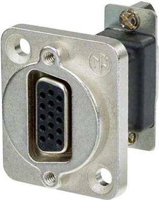 Neutrik D-SUB Adapter D-SUB-Buchse 15pol. - D-SUB-Buchse 15pol. NADB15FF 1 St. (NADB15FF) von Neutrik