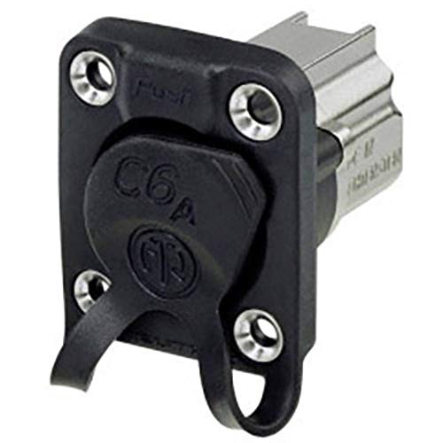 Neutrik Durchgangs-Einbaubuchse NE8FDX-Y6-W Buchse, Einbau Polzahl Sensoren 8P8C Schwarz 1 St. Neutrik Durchgangs-Einbaubuchse NE8FDX-Y6-W Buchse, Einbau Polzahl Sensoren 8P8C Schwarz 1 St. von Neutrik