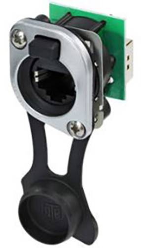 Neutrik ECON NE8FDP-TOP - etherCON RJ45 Durchführungsbuchse TOP NE8FDP-TOP Buchse, Einbau Polzahl 8 von Neutrik
