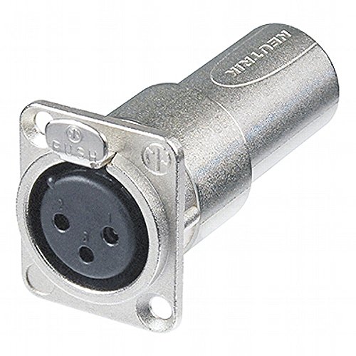 Neutrik NA3FDM Adapter in D-Form XLR 3-Pol Female auf XLR 3-Pol Male Neutrik von Neutrik