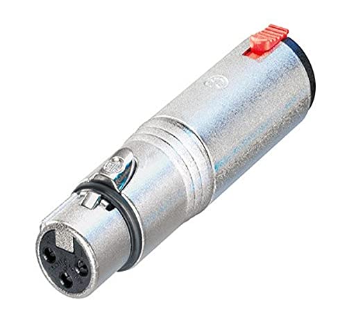 Neutrik NA3FJ Adapter XLR 3-Pol Female auf Klinke TRS female Neutrik | verriegelbar von Neutrik