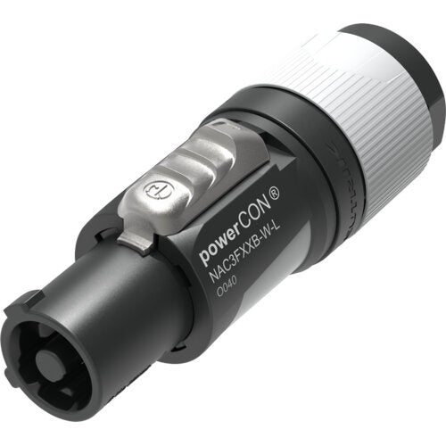 Neutrik NAC3FXXB-W-L Female PowerCON Plug (10-16mm, Power-Out) von Neutrik