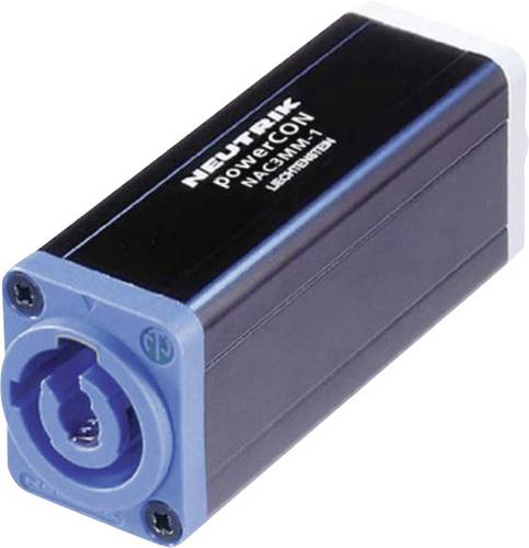 Neutrik NAC3MM Netz-Adapter Netz-Stecker - Netz-Stecker Schwarz 1St. Neutrik NAC3MM Netz-Adapter Netz-Stecker - Netz-Stecker Schwarz 1St. von Neutrik