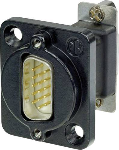 Neutrik NADB15MF-B D-SUB Adapter D-SUB-Stecker 15pol. - D-SUB-Buchse 15pol. 1St. von Neutrik