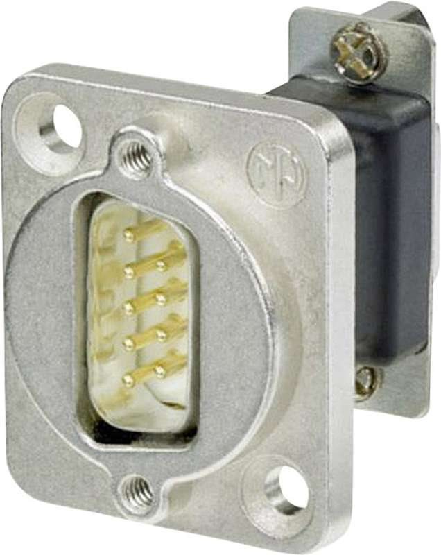 Neutrik NADB9MF Kabelschnittstellen-/adapter D-SUB Schwarz - Silber (NADB9MF) von Neutrik