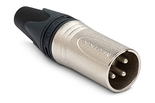 Neutrik NC3MXX Kabelstecker (3-polig) mit vernickeltem Gehäuse von Neutrik