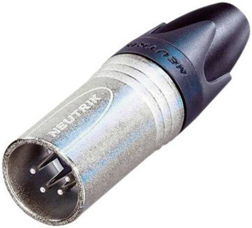 Neutrik NC4MXX XLR-Steckverbinder Stecker, gerade Polzahl (num): 4 Silber 1St. von Neutrik