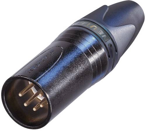 Neutrik NC5MXX-B XLR-Steckverbinder Stecker, gerade Polzahl (num): 5 Schwarz 1St. von Neutrik