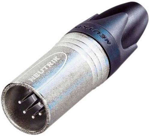 Neutrik NC5MXX XLR-Steckverbinder Stecker, gerade Polzahl (num): 5 Silber 1St. von Neutrik