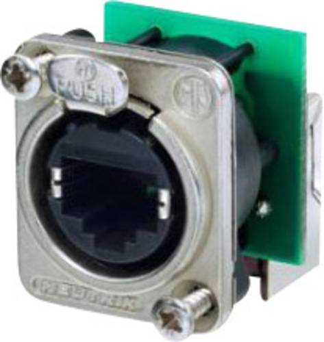 Neutrik NE8FDP-R RJ45 Datensteckverbinder etherCON D Serie NE8FDP-R Buchse, gewinkelt Pole: 8P8C Nic von Neutrik
