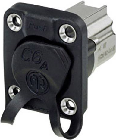 Neutrik NE8FDX-Y6-W Drahtverbinder RJ-45 Aluminium - Schwarz (NE8FDX-Y6-W) von Neutrik