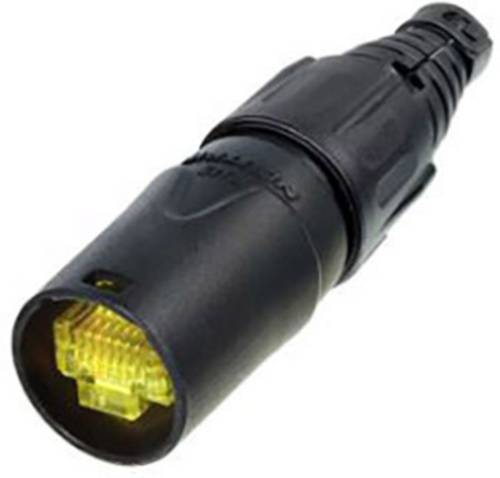 Neutrik NE8MX-B Stecker, gerade Polzahl 8P8C Gelb, Schwarz 1St. von Neutrik