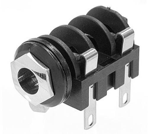 Neutrik NMJ2HC-S Klinken-Steckverbinder 6.35mm Buchse, Einbau horizontal Polzahl (num): 2 Mono von Neutrik