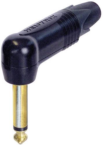 Neutrik NP2RX-B Klinken-Steckverbinder 6.35mm Stecker, gewinkelt Polzahl (num): 2 Mono Schwarz 1St. von Neutrik