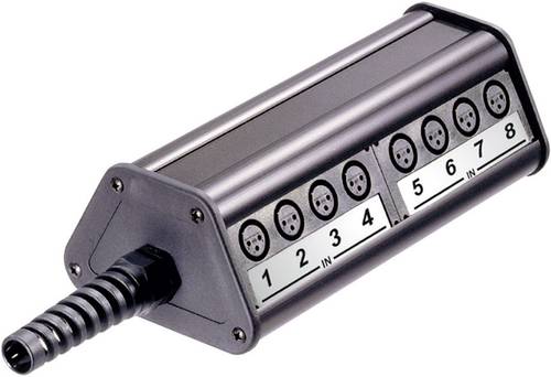 Neutrik NSB2B-12/4 Verteiler-Box XLR Stagebox Polzahl (num): 3 Schwarz 1St. von Neutrik