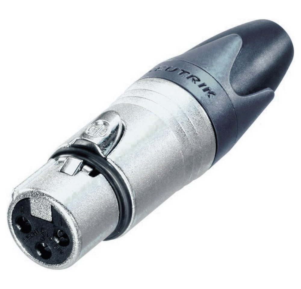 Neutrik Neutrik NC3FXX XLR-Steckverbinder Buchse, gerade Polzahl (num): 3 Sil Audio- & Video-Adapter von Neutrik