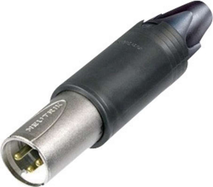 Neutrik XLR-Steckverbinder Stecker, gerade, Buchse, gerade Polzahl: 3 Silber NC3FM-C 1 St. (NC3FM-C) von Neutrik