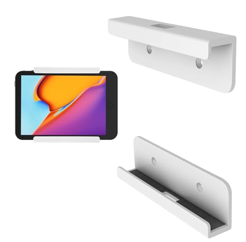 Neuytiky Tablethalterungen Wand,ipad Halterung Wand,Wandhalterung Tablet,Tablet Halterung Wand,ipad Wandhalterung,Tablet Wandhalterung Kompatibel mit iPad,Samsung,Xiaomi,Lenovo Küche,Bad (Weiß) von Neuytiky