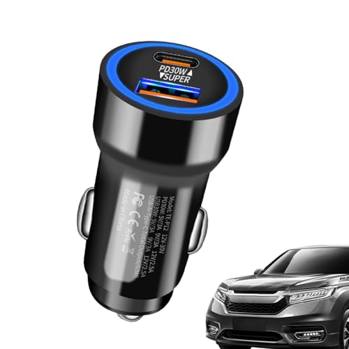 Fahrzeug USB -Anschluss - Schnelles USB -C -Einsatzgerät, Stromvertriebs Dashboard -Adapter | Zigarette Leichter Digitaler Bildschirmanschluss, Ladegeräterweiterungskabel, Elektronik -Lieferwag von NevPuose
