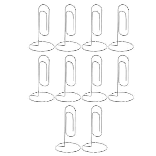 Fotohalter Mittelstücke - 10x Robustes Metallfotohalter, Elektroplatter Drahtbilderhalter | Kreativer Fotobandständer Für Papiernoten -Memos, Fügt Den Tabelleneinstellungen Eleganz Hinzu, Ideal Für Er Fotohalter Mittelstücke - 10x Robustes Metallfotohalter, Elektroplatter Drahtbilderhalter | Kreativer Fotobandständer Für Papiernoten -Memos, Fügt Den Tabelleneinstellungen Eleganz Hinzu, Ideal Für Er von NevPuose