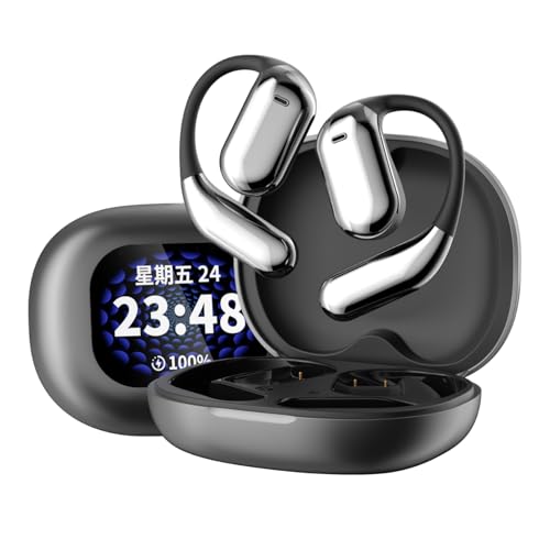 NevPuose Sport Offener Ohrhörer - Laufen Ohrhörer Wireless Audio, Wasserdicht Über Ohrhörern | Smart Touchscreen -Fitness -Ohrhörer, Audio -Ausrüstung Im Freien, Stabiles Fit -Training -Headset, Ger NevPuose Sport Offener Ohrhörer - Laufen Ohrhörer Wireless Audio, Wasserdicht Über Ohrhörern | Smart Touchscreen -Fitness -Ohrhörer, Audio -Ausrüstung Im Freien, Stabiles Fit -Training -Headset, Ger von NevPuose