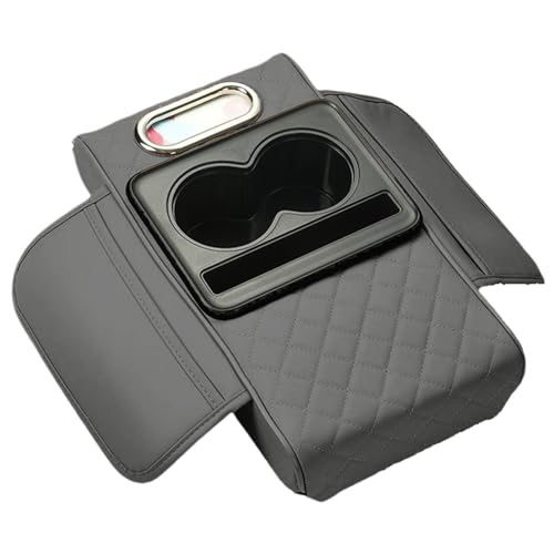 Auto Mittelkonsoleabdeckung - Armlehnenkissen, Memory Foam Auto Cover | Auto Armlehre Kissen Pad Center Konsole Abdeckung, Becherhalter Tissue Box Slot wasserdichte Lederarmlehre Telefon für Auto Auto Mittelkonsoleabdeckung - Armlehnenkissen, Memory Foam Auto Cover | Auto Armlehre Kissen Pad Center Konsole Abdeckung, Becherhalter Tissue Box Slot wasserdichte Lederarmlehre Telefon für Auto von Nevalerra