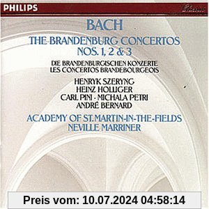 Brandenburgische Konzerte 1-3 von Neville Marriner