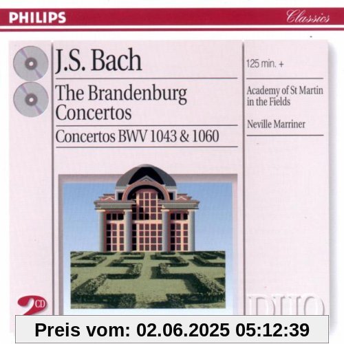Brandenburgische Konzerte 1-6/+ von Neville Marriner