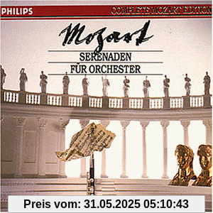 Die vollständige Mozart-Edition Vol. 3 (Serenaden für Orchester) von Neville Marriner