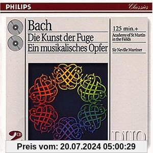 Duo - Bach: Die Kunst der Fuge - Ein musikalisches Opfer von Neville Marriner