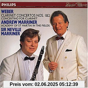 Klarinettenkonzerte 1 und 2 und Op. 26 Klarinettenkonzerte 1 und 2 und Op. 26 von Neville Marriner