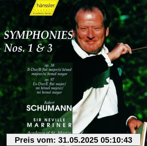 Sinfonie 1 und 3 von Neville Marriner