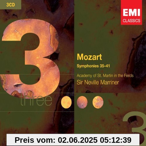 Sinfonien 35,36,38-41 von Neville Marriner