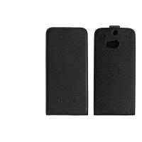 Nevox RELINO - Flip-Hülle für Mobiltelefon - PU-Kunstleder - Grau, Schwarz - für HTC One (M8) von Nevox