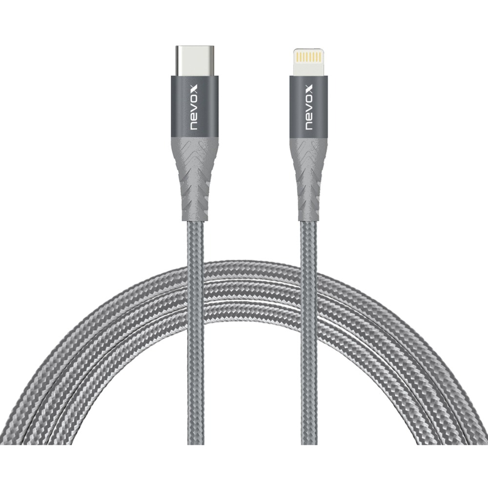 USB 2.0 Adapterkabel, USB-C Stecker > Lightning Stecker von Nevox