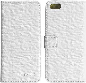 nevox 1174 Blatt Grün - Weiß Handy-Schutzhülle (4250686401745) von Nevox
