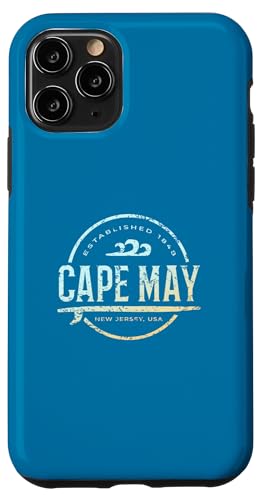 Cape May — Retro Cape May New Jersey Vintage-Surf Hülle für iPhone 11 Pro Cape May — Retro Cape May New Jersey Vintage-Surf Hülle für iPhone 11 Pro von New Jersey Shoreline Apparel