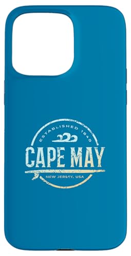 Cape May — Retro Cape May New Jersey Vintage-Surf Hülle für iPhone 15 Pro Max Cape May — Retro Cape May New Jersey Vintage-Surf Hülle für iPhone 15 Pro Max von New Jersey Shoreline Apparel