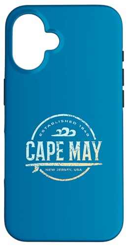 Cape May — Retro Cape May New Jersey Vintage-Surf Hülle für iPhone 16 Cape May — Retro Cape May New Jersey Vintage-Surf Hülle für iPhone 16 von New Jersey Shoreline Apparel