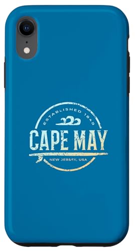 Cape May — Retro Cape May New Jersey Vintage-Surf Hülle für iPhone XR Cape May — Retro Cape May New Jersey Vintage-Surf Hülle für iPhone XR von New Jersey Shoreline Apparel