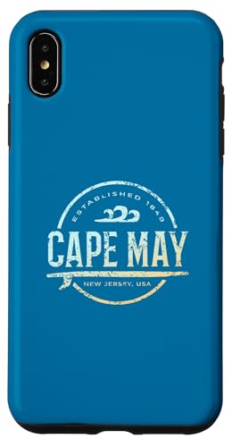 Cape May — Retro Cape May New Jersey Vintage-Surf Hülle für iPhone XS Max Cape May — Retro Cape May New Jersey Vintage-Surf Hülle für iPhone XS Max von New Jersey Shoreline Apparel