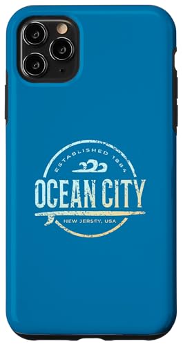 Ocean City - Ocean City New Jersey Vintage-Surf im Retro-Look Hülle für iPhone 11 Pro Max von New Jersey Shoreline Apparel