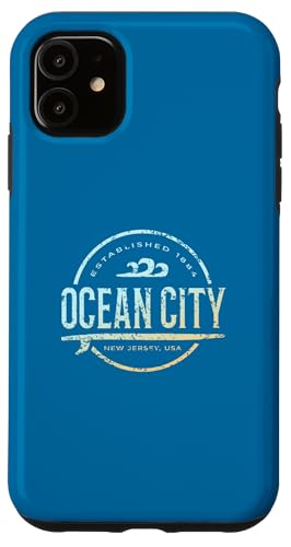 Ocean City - Ocean City New Jersey Vintage-Surf im Retro-Look Hülle für iPhone 11 Ocean City - Ocean City New Jersey Vintage-Surf im Retro-Look Hülle für iPhone 11 von New Jersey Shoreline Apparel