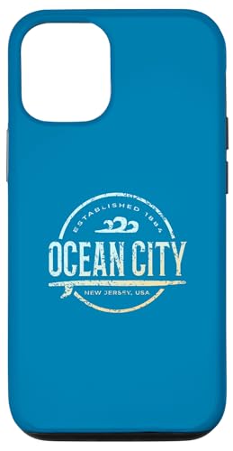 Ocean City - Ocean City New Jersey Vintage-Surf im Retro-Look Hülle für iPhone 12/12 Pro Ocean City - Ocean City New Jersey Vintage-Surf im Retro-Look Hülle für iPhone 12/12 Pro von New Jersey Shoreline Apparel