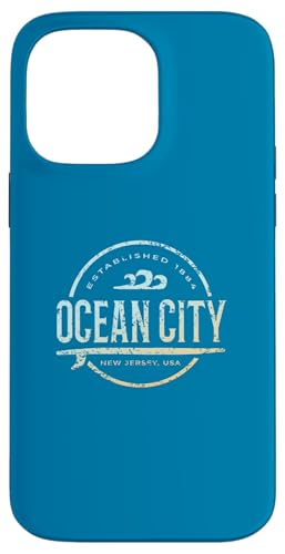 Ocean City - Ocean City New Jersey Vintage-Surf im Retro-Look Hülle für iPhone 14 Pro Max Ocean City - Ocean City New Jersey Vintage-Surf im Retro-Look Hülle für iPhone 14 Pro Max von New Jersey Shoreline Apparel