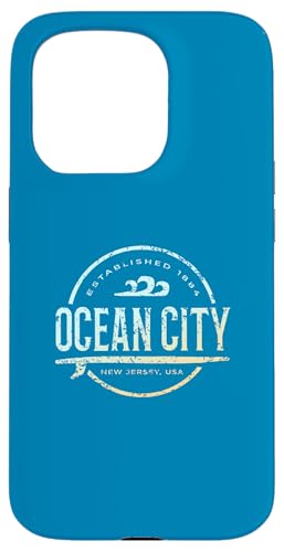 Ocean City - Ocean City New Jersey Vintage-Surf im Retro-Look Hülle für iPhone 15 Pro Ocean City - Ocean City New Jersey Vintage-Surf im Retro-Look Hülle für iPhone 15 Pro von New Jersey Shoreline Apparel